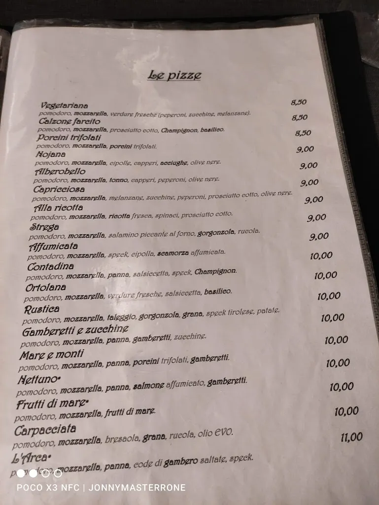 Menu_Ristorante Pizzeria l'Arca_Chiavenna_image_2