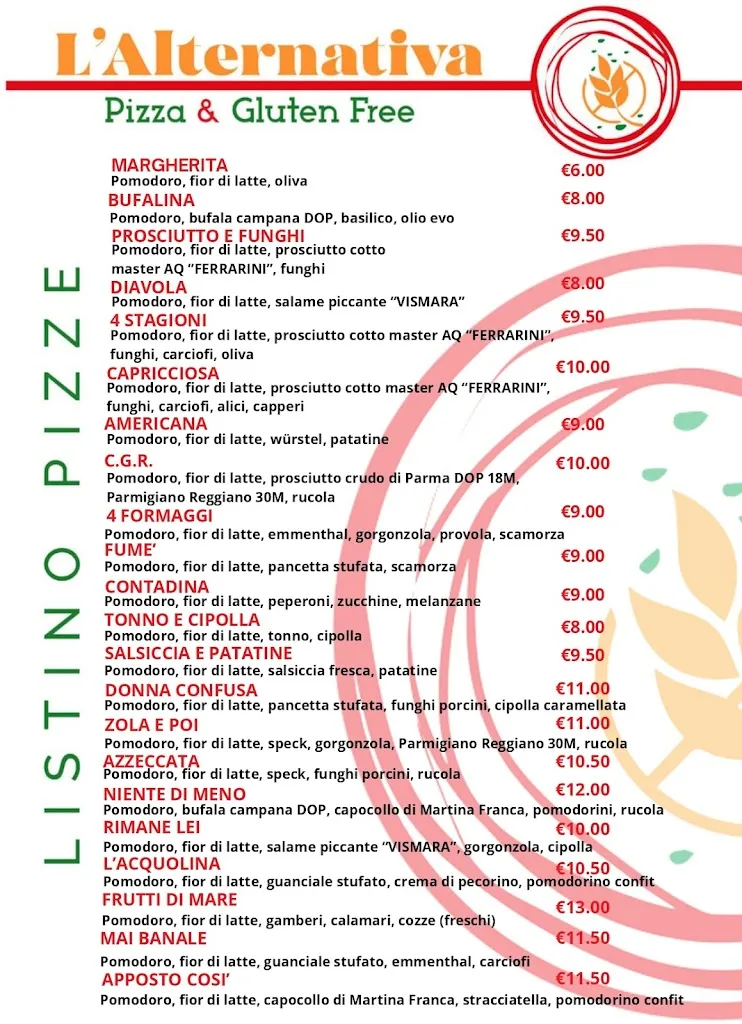 Menu_L' Alternativa Pizzeria - Pizza & Gluten Free_Alliste_image_2