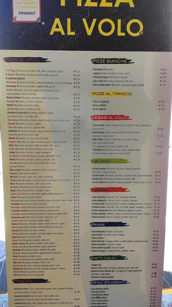 Menu_Ristorante Pizzeria San Lorenzo_Chiavenna_immagine_1