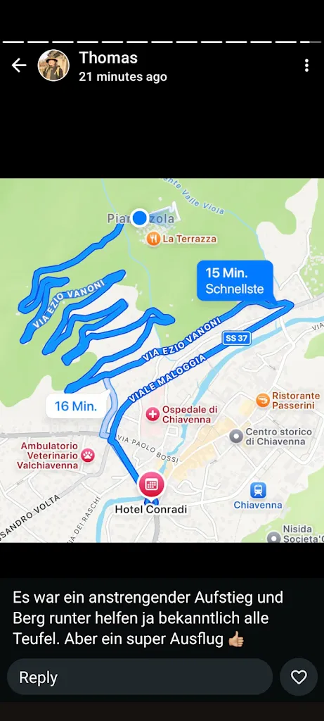 mark hornsby_Lassù_Chiavenna_review