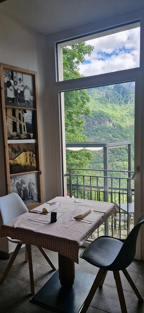 Lassù restaurant in Chiavenna