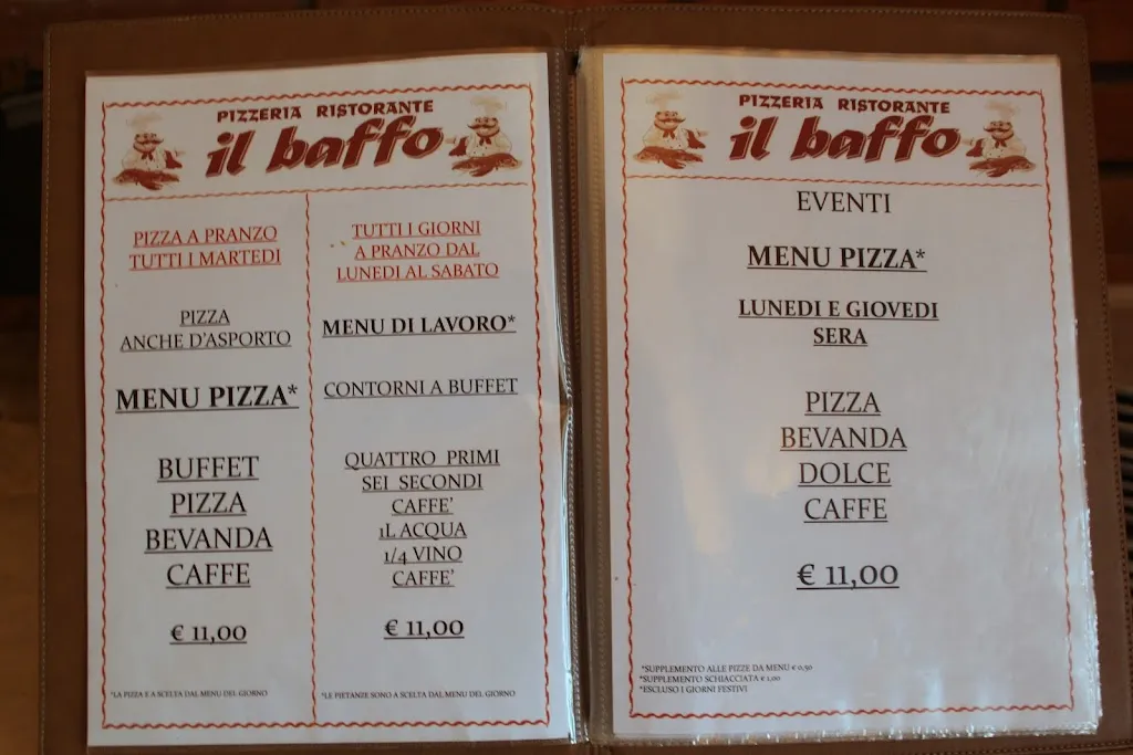Menu_Ristorante Pizzeria 