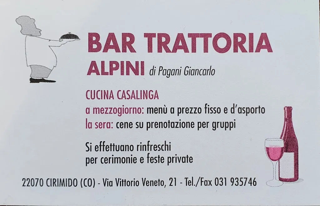 Menu_Bar Trattoria Alpini - dal Gianca_Cirimido_image_1