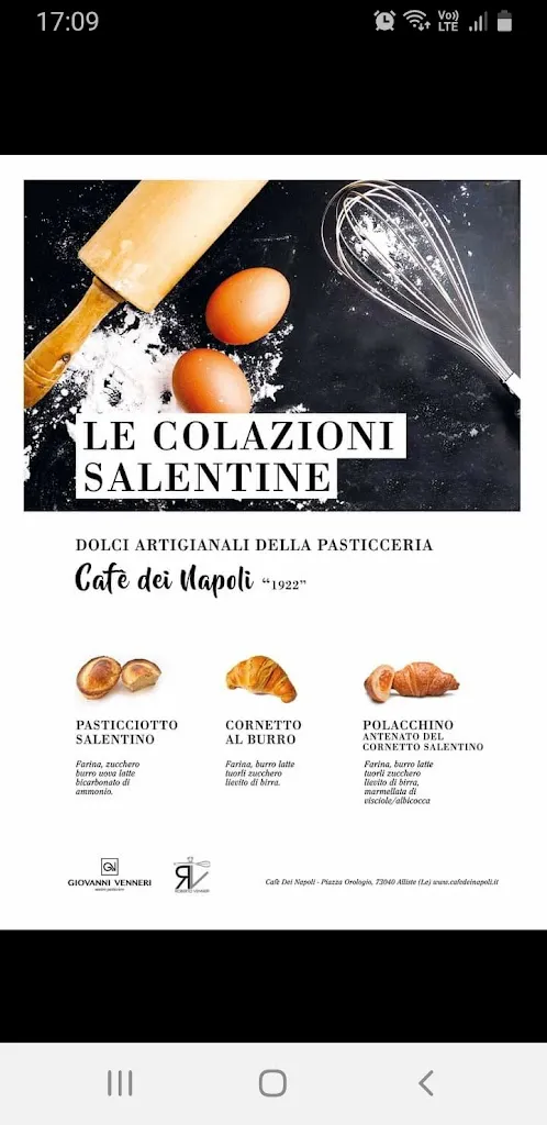 Café Dei Napoli ristorante a Alliste