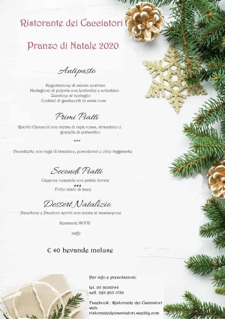 Menu_Ristorante Pizzeria dei Cacciatori_Cisliano_image_1