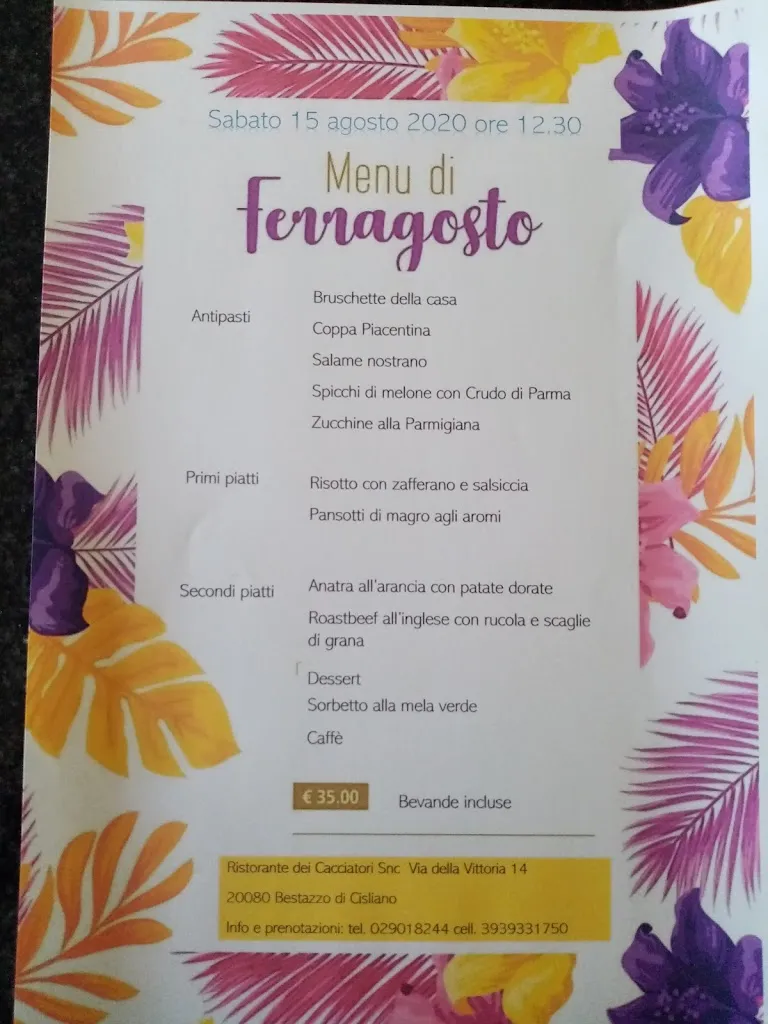 Menu_Ristorante Pizzeria dei Cacciatori_Cisliano_image_2