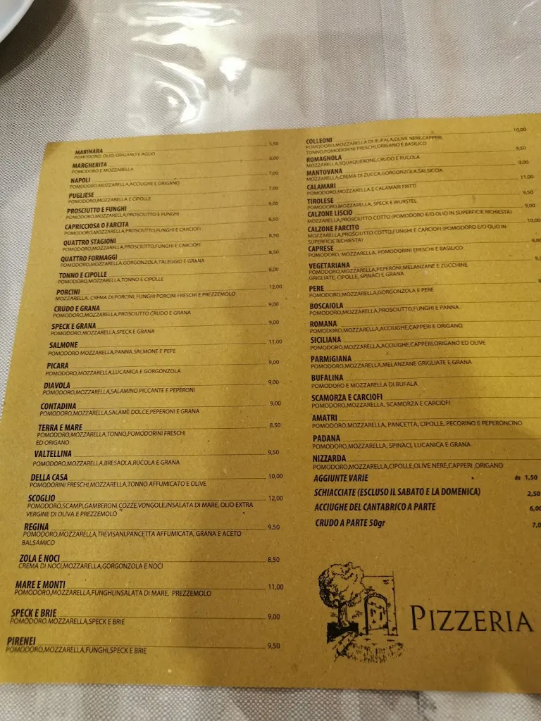 Menu_Pizzeria Ristorante Al Castello_Cividate al Piano_immagine_2