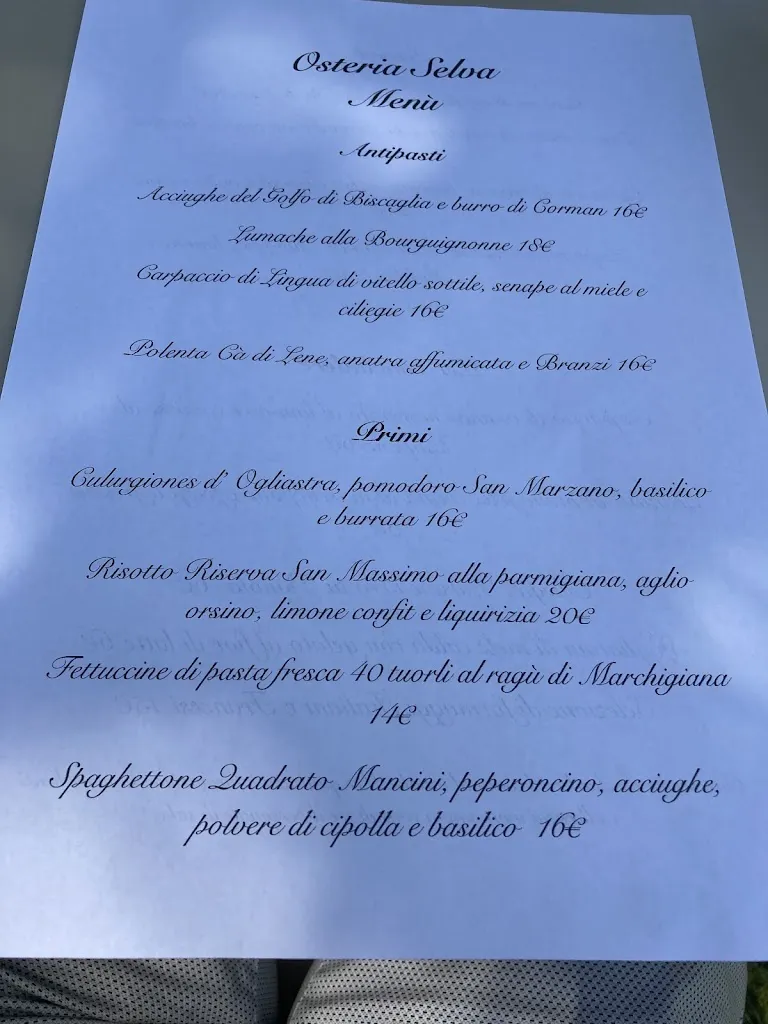 Menu_Osteria Selva_Clusone_image_1