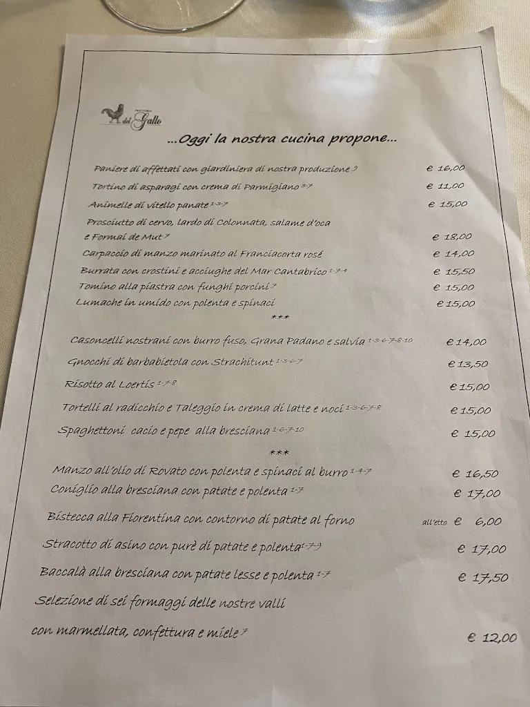 Menu_Trattoria del Gallo_Coccaglio_image_1