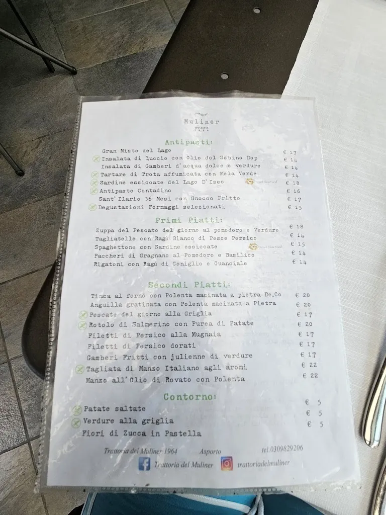 Menu_Trattoria del Muliner_Clusane_image_1