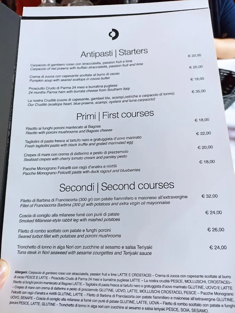 Menü_Cascina Doss_Clusane_Bild_2