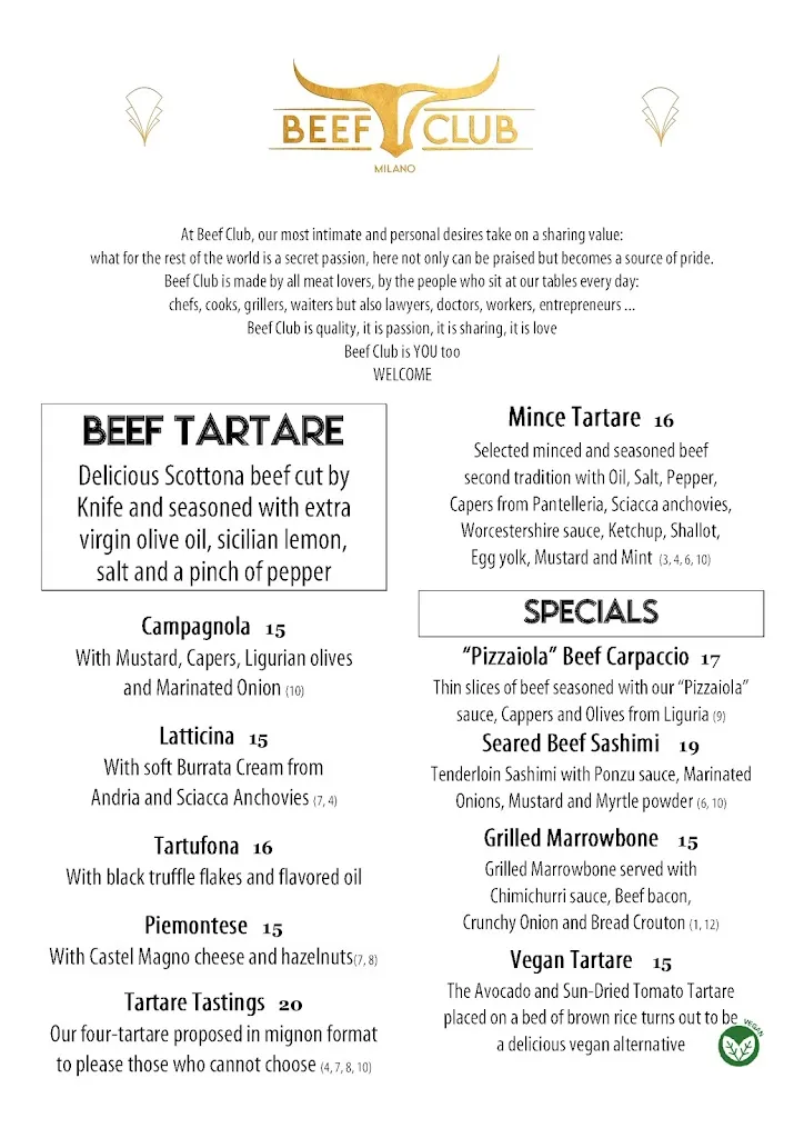 Menu_Beef Club Milano - Miglior Ristorante di Carne alla Brace della città_Città metropolitana di Milano_immagine_1
