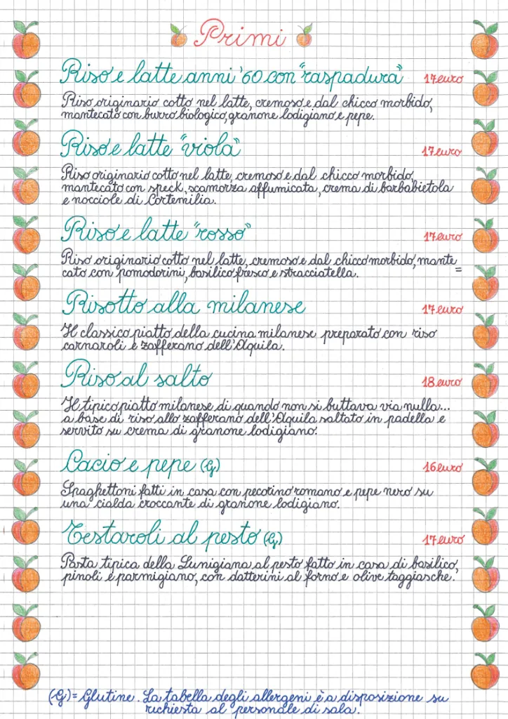 Menu_Risoelatte Duomo_Città metropolitana di Milano_image_2