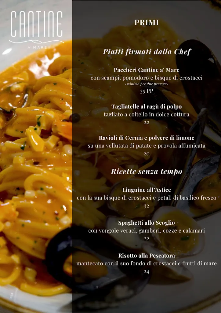 Menu_CANTINE A MARE - Ristorante di Pesce_Città metropolitana di Milano_image_3