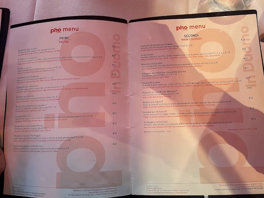 Menu_Da Regina 1985_Città metropolitana di Milano_image_1