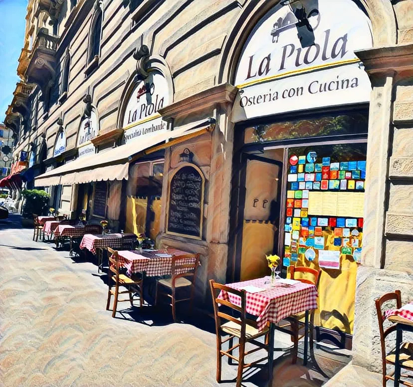 La Piola restaurant in Città metropolitana di Milano
