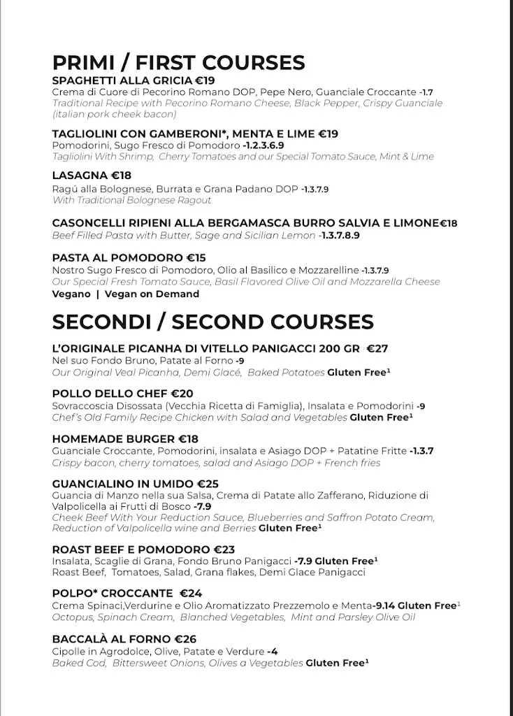 Menu_Panigacci Milano Bistrot_Città metropolitana di Milano_immagine_1