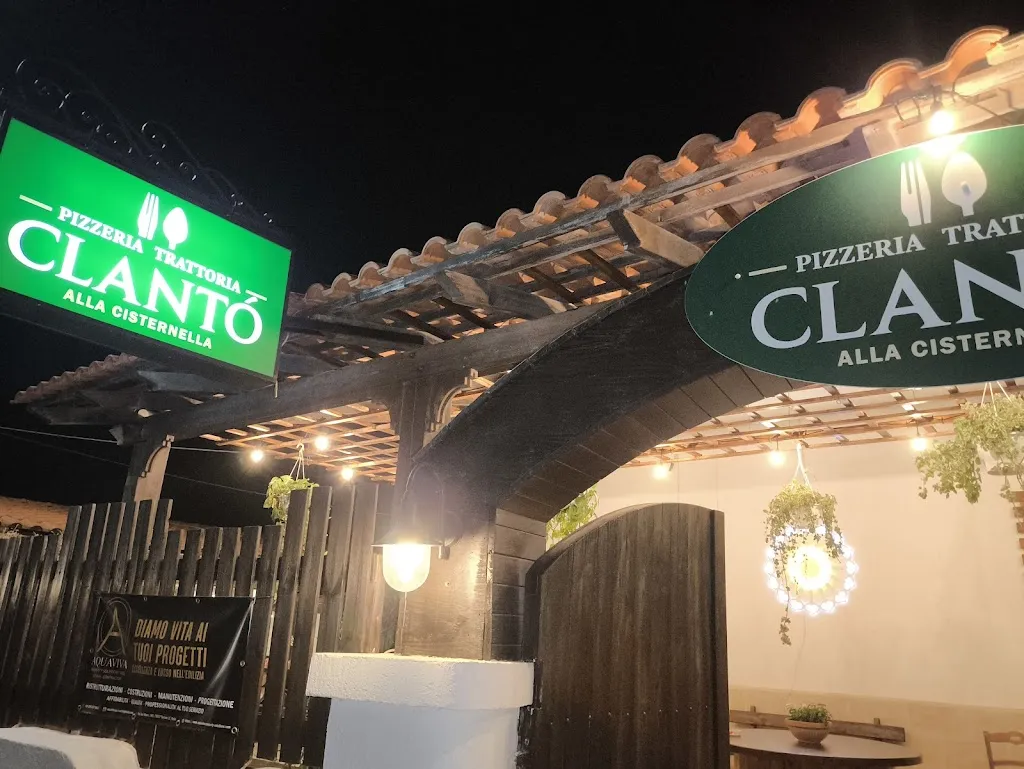 Clantò alla Cisternella Pizzeria Trattoria restaurant in Alliste
