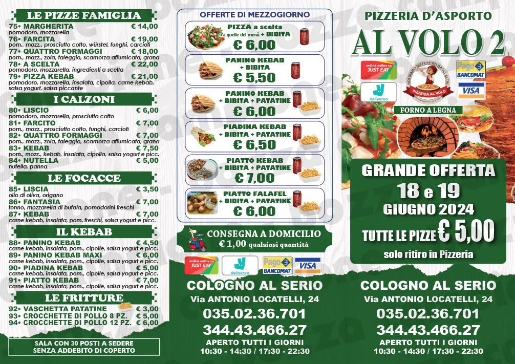 Menu_Pizzeria al volo 2_Cologno al Serio_image_2