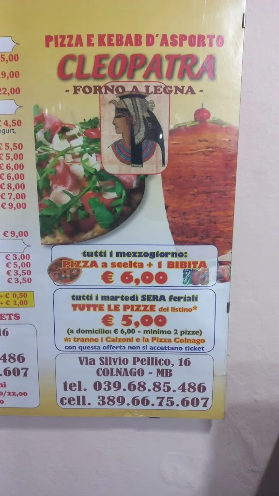 Menü_Pizzeria Cleopatra_Cornate d'Adda_Bild_3