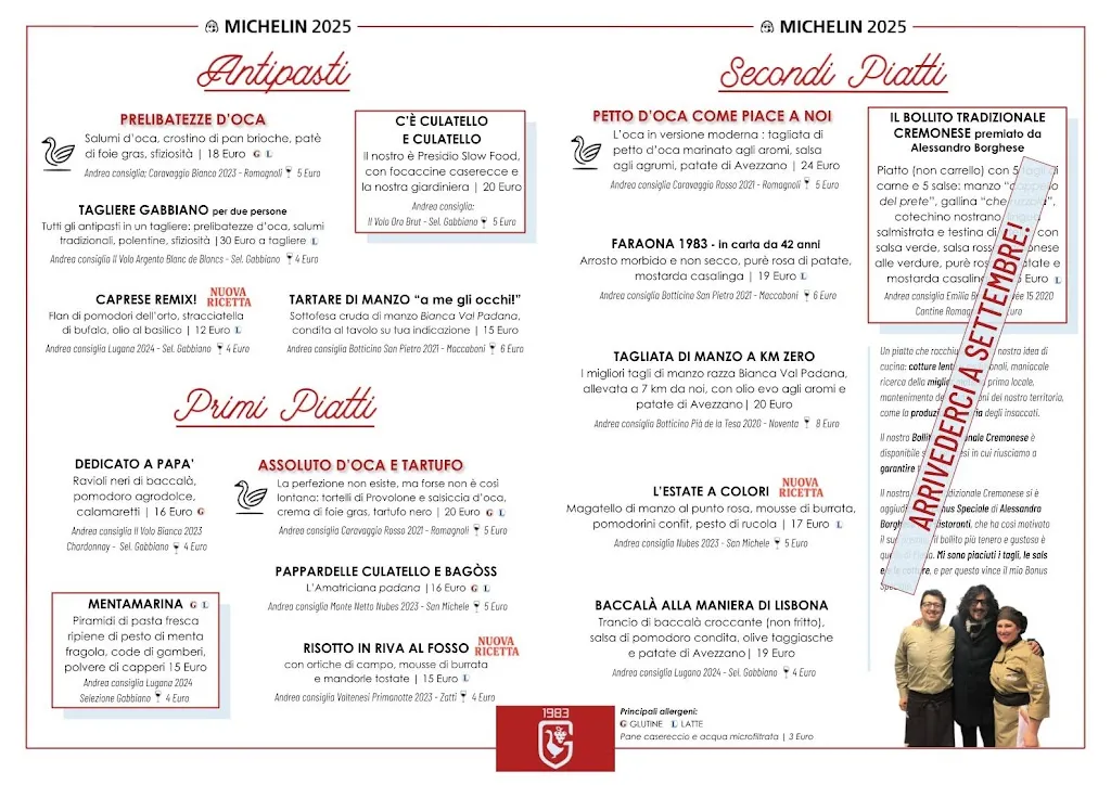 Menu_Gabbiano1983 - Specialità d'oca e grandi vini_Corte de' Cortesi_image_2