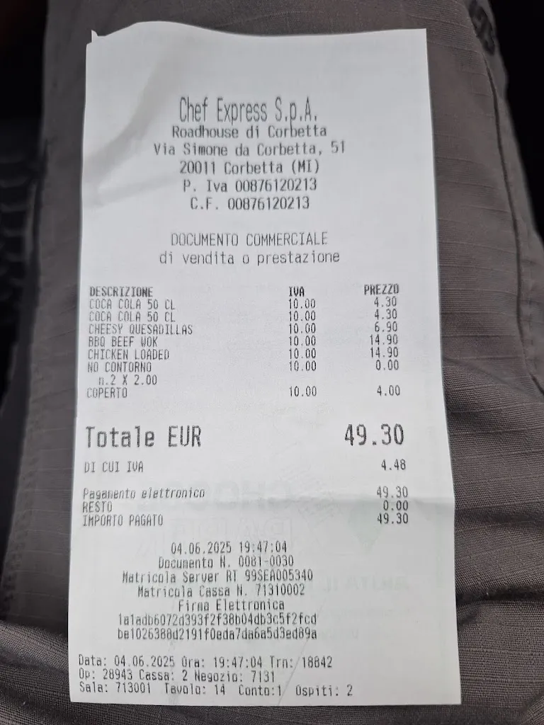 Chris Broom_ROADHOUSE RESTAURANT CORBETTA_Corbetta_review