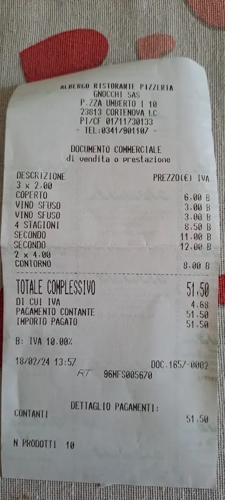 Tra lago e monti_Ristorante Pizzeria Albergo Gnocchi_Cortenova_review