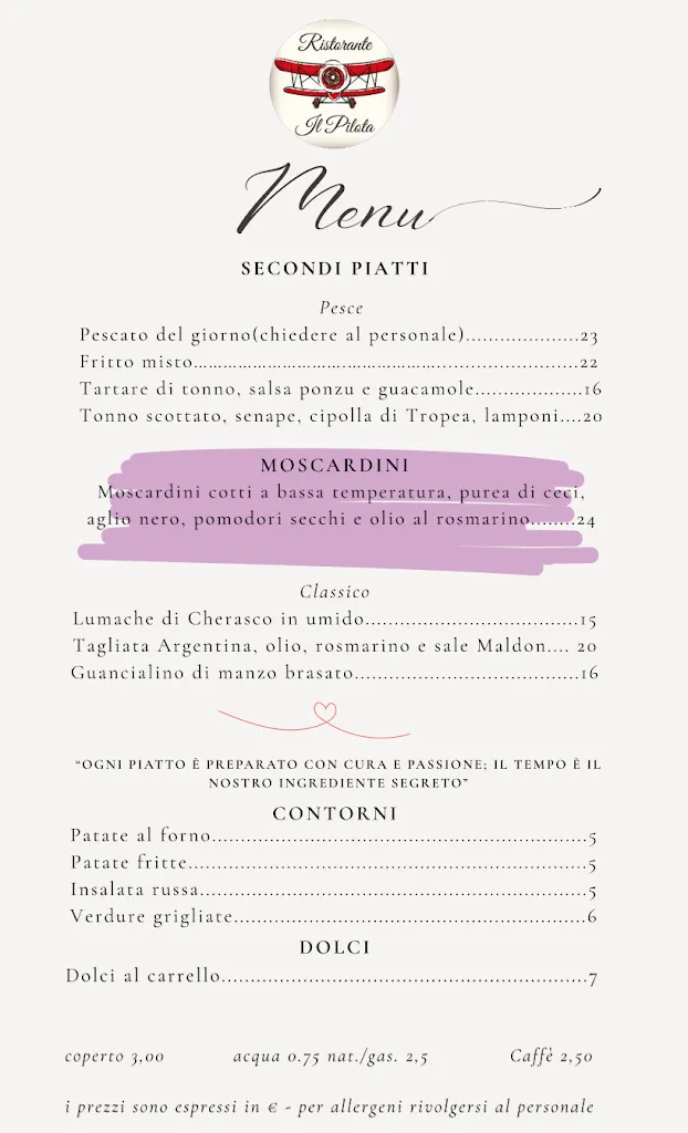 Menu_Ristorante Il Pilota - Spessa Po' _Costa de' Nobili_image_2