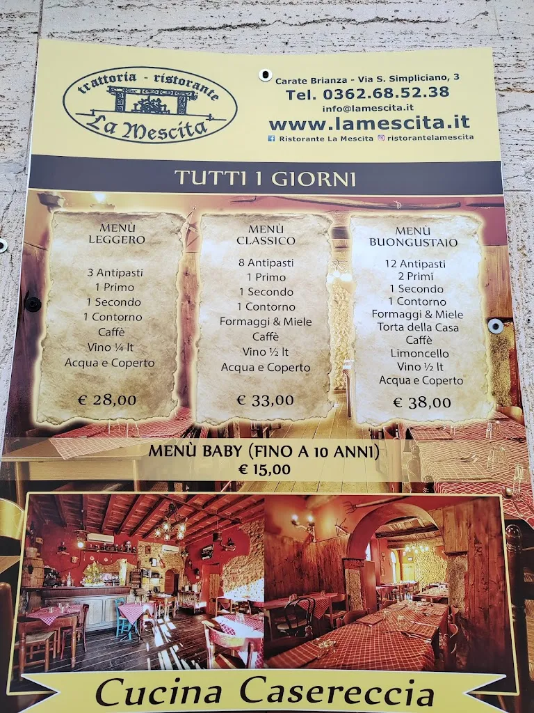 Menu_Ristorante Osteria La Mescita_Costa Lambro_image_1