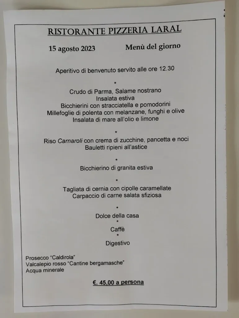 Menu_Ristorante Laral_Costa di Serina_image_1