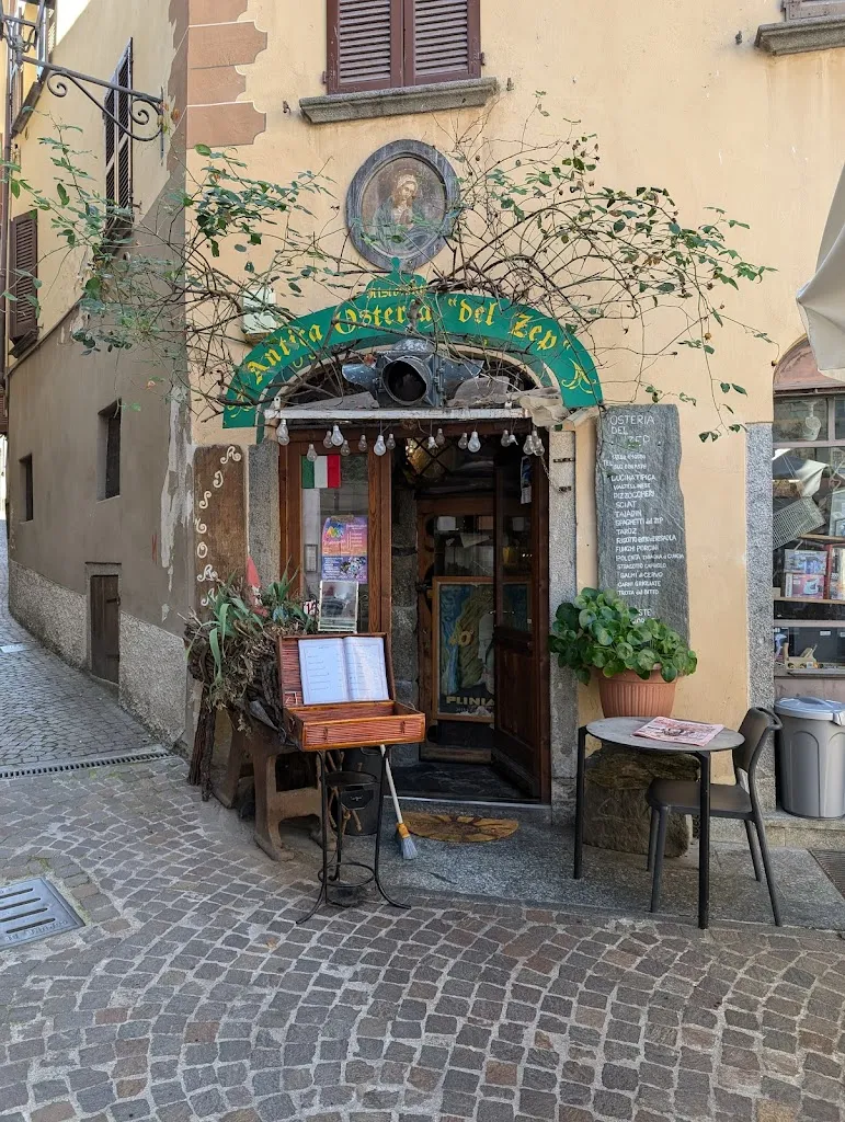 Osteria del Zep restaurant in Cosio Valtellino