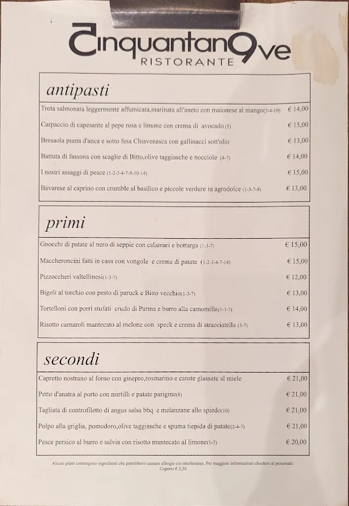 Menu_Ristorante Cinquantanove_Cosio Valtellino_image_2