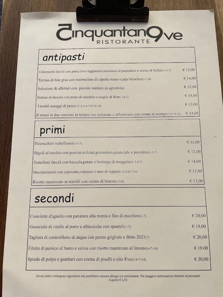 Menu_Ristorante Cinquantanove_Cosio Valtellino_image_3