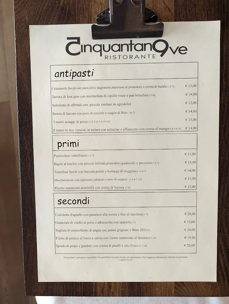 Menu_Ristorante Cinquantanove_Cosio Valtellino_image_4