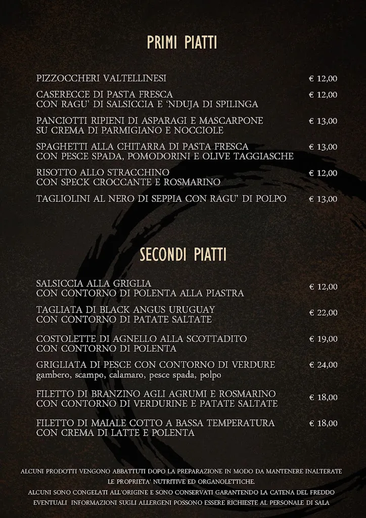 Menu_Ottocento osteria con cucina_Cosio Valtellino_immagine_2