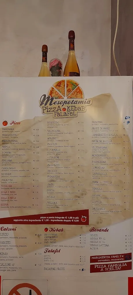 Menu_Mesopotamia - Pizza, Kebab, Falafel_Cosio Valtellino_immagine_1