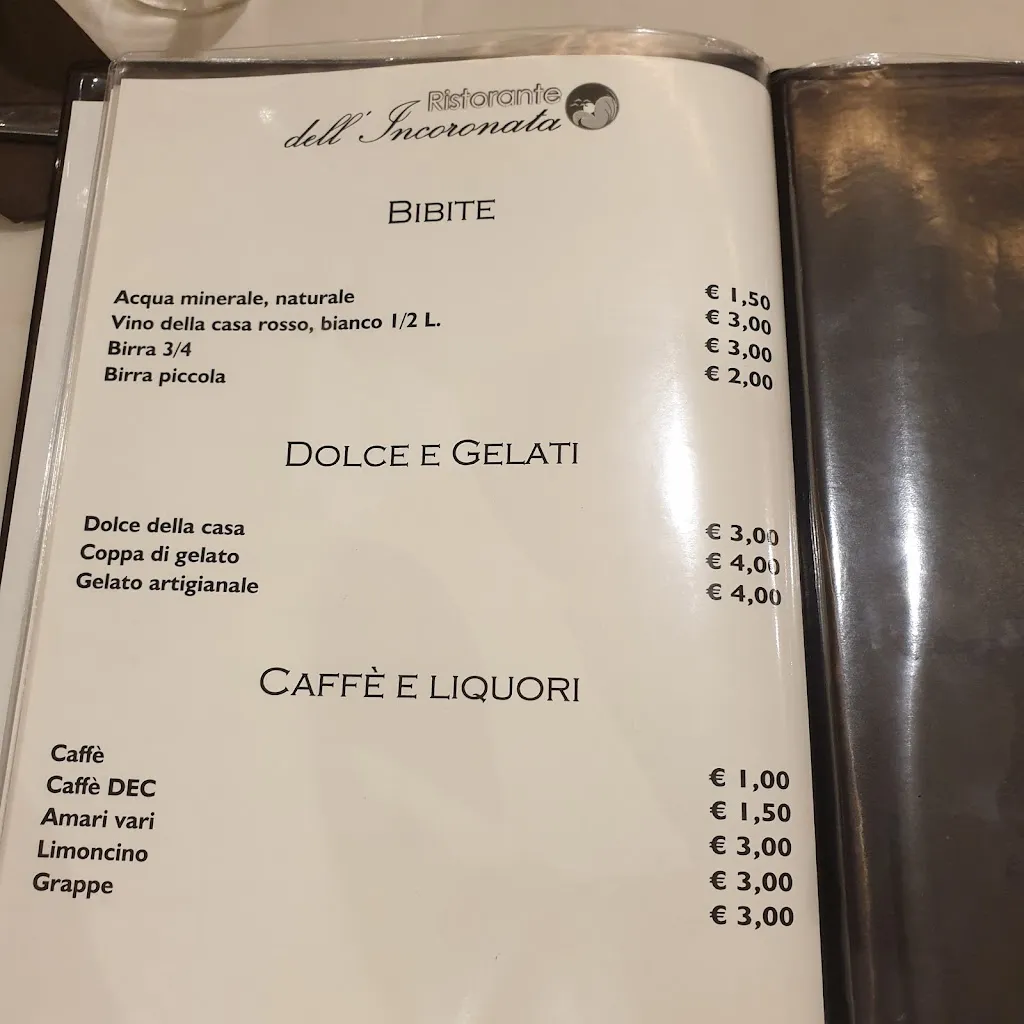 Menu_Ristorante Pizzeria dell'Incoronata | Apricena_Apricena_image_1