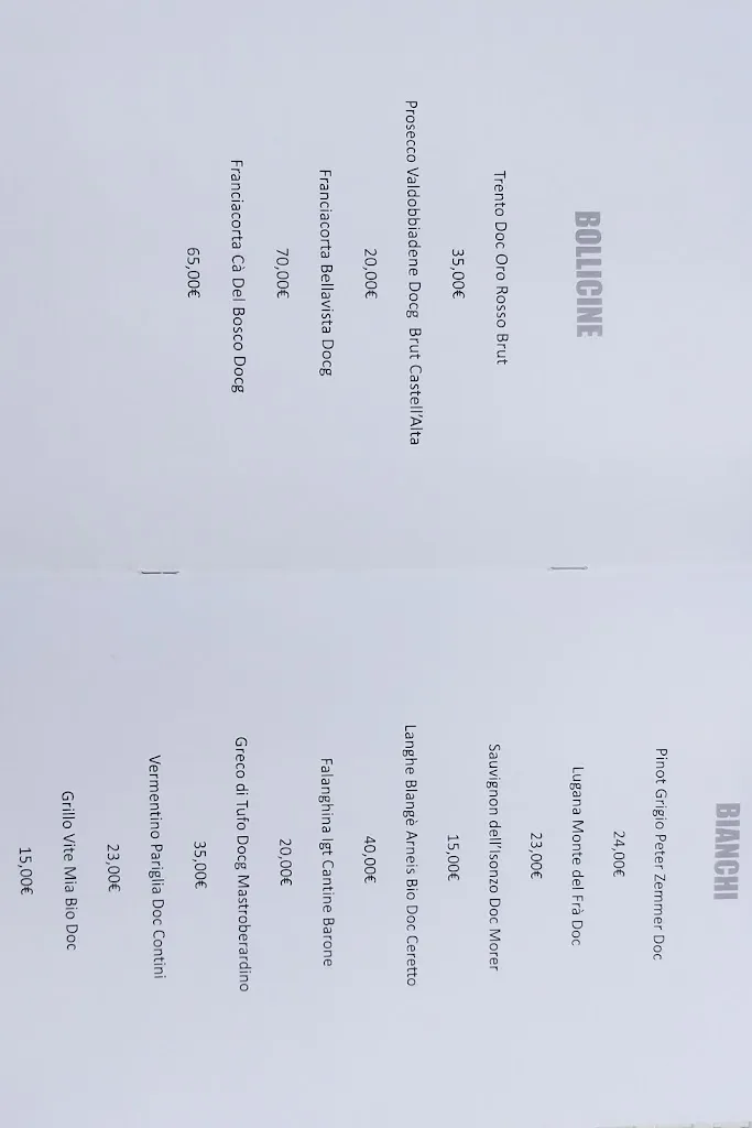 Menu_The king cafe restaurant_Cremenaga_immagine_3