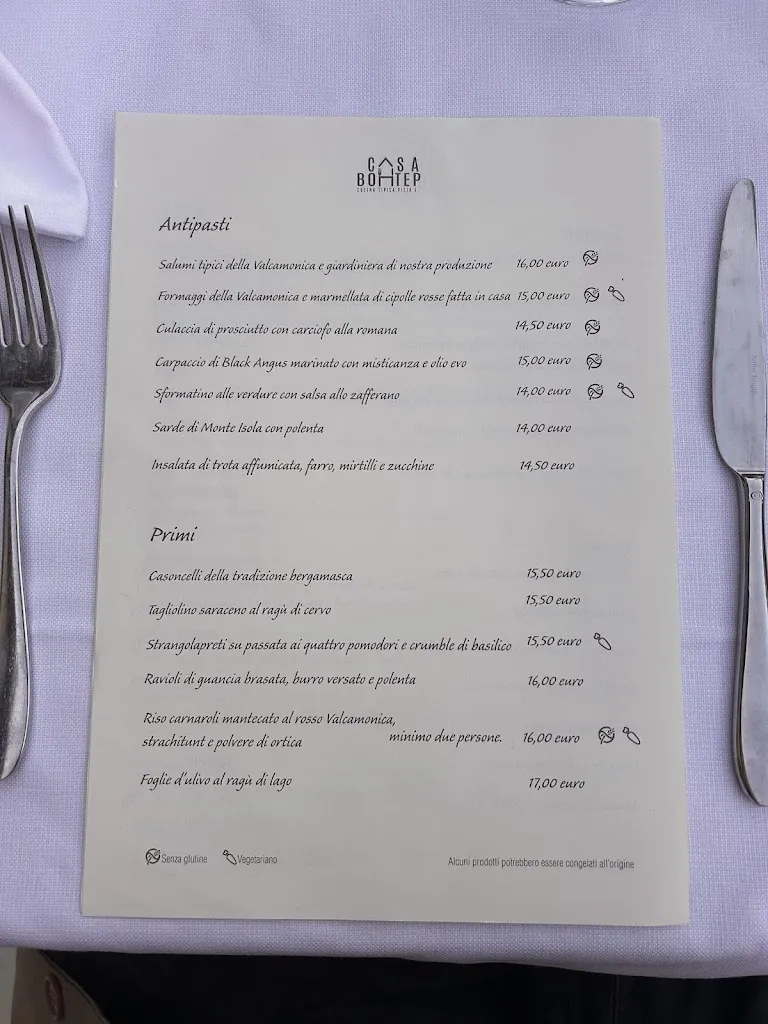 Menu_Casa Bohtep - Ristorante di cucina tipica_Costa Volpino_image_4