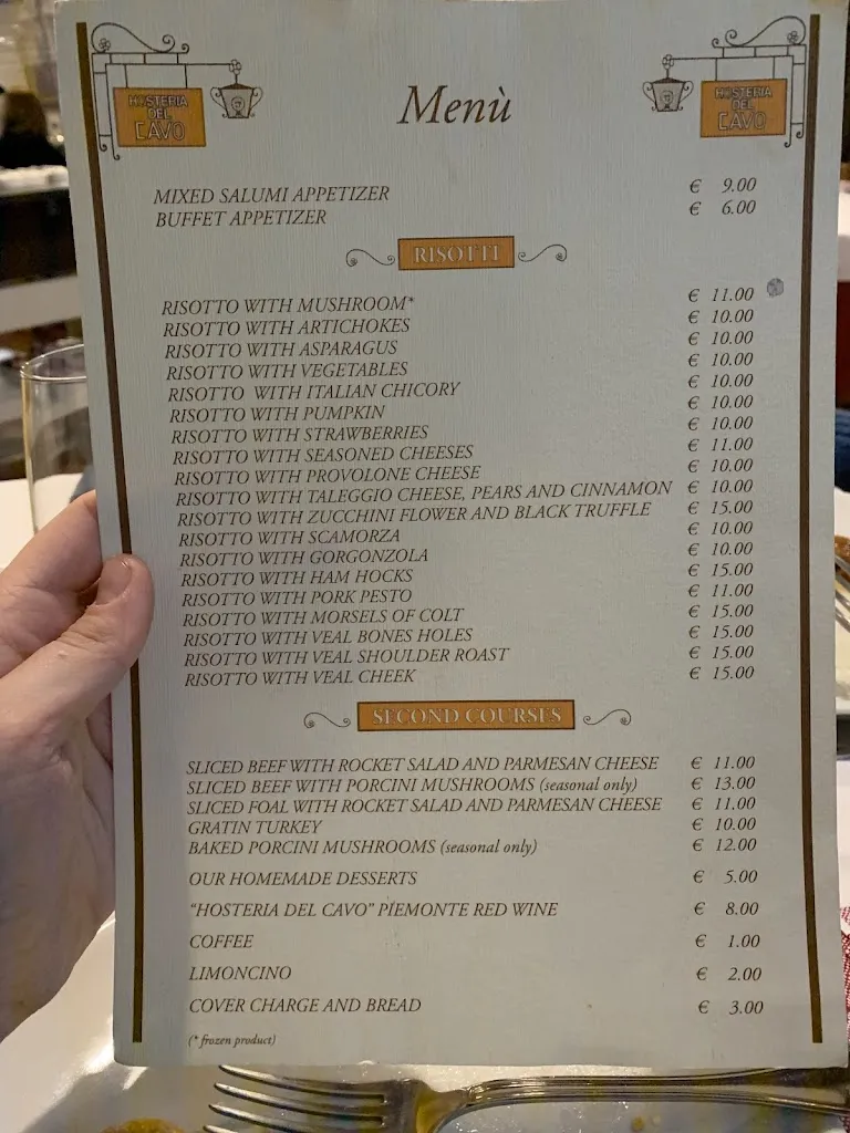 Menu_Hosteria Del Cavo_Cremona_image_4