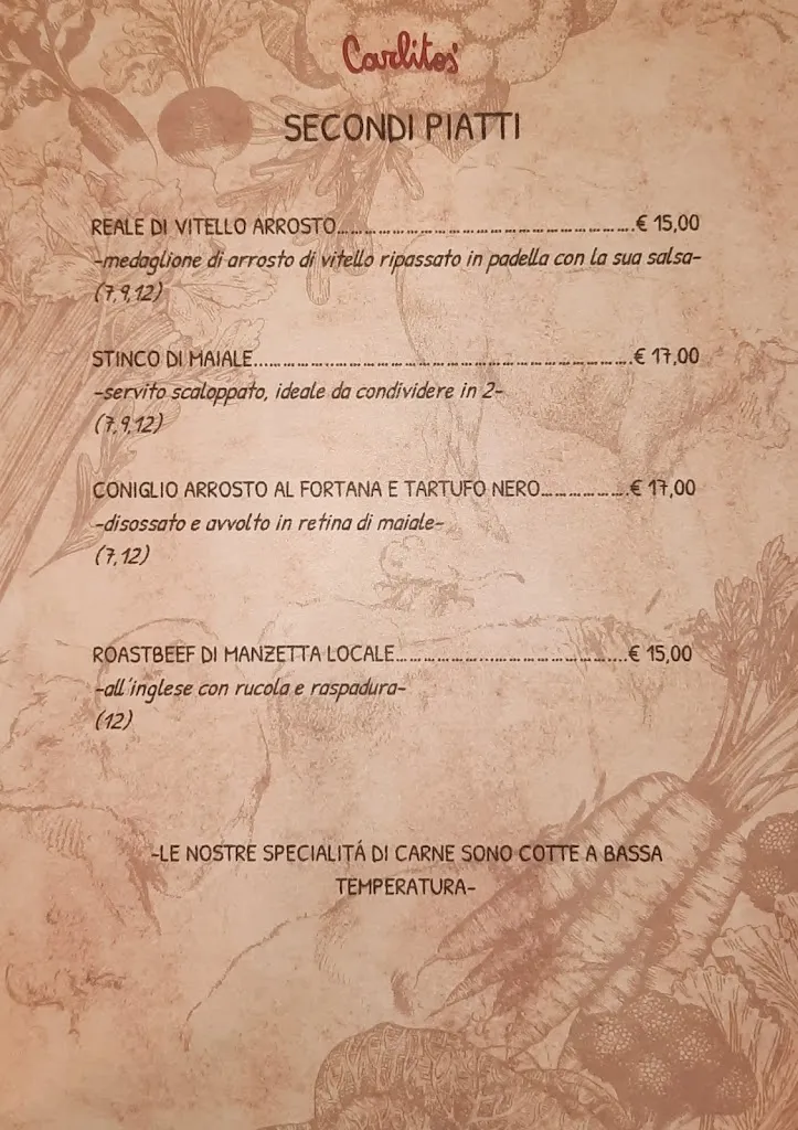 Menu_Carlito's trattoria con alloggio_Cucciago_image_4