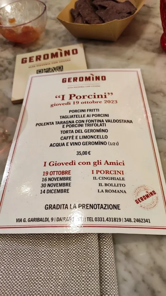Menu_Geromìno - Alta Pizzeria con Cucina - Dairago_Dairago_image_3