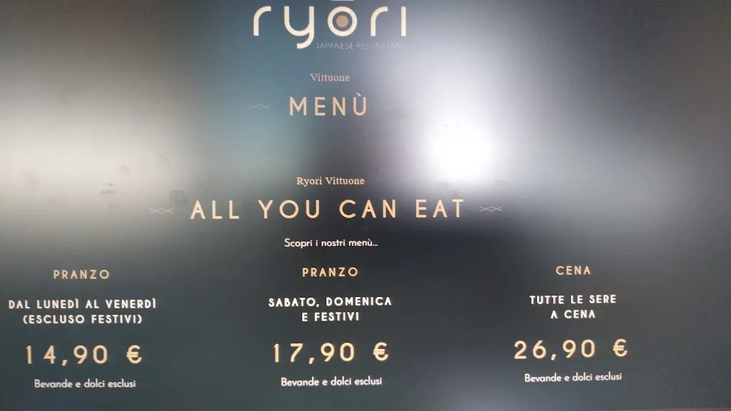 Menu_Ryori Japanese Restaurant_Cusago_image_1