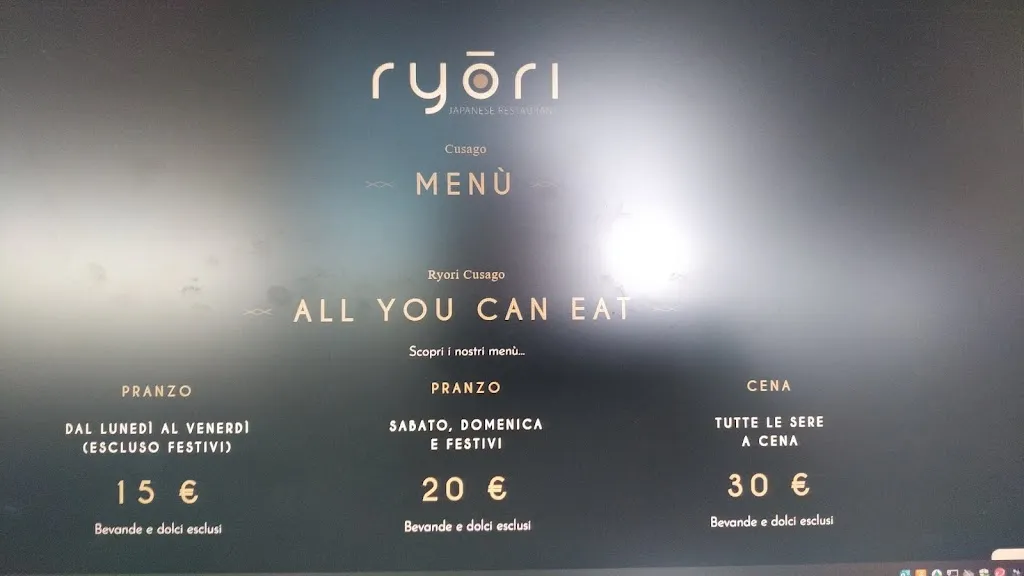 Menu_Ryori Japanese Restaurant_Cusago_image_2