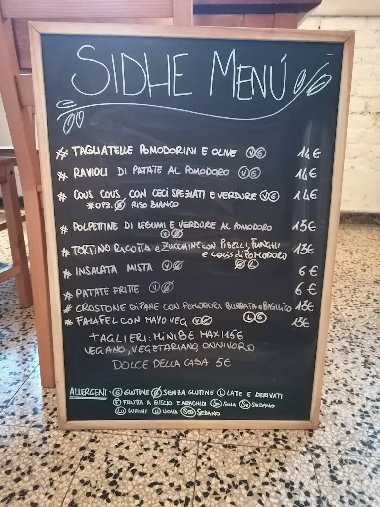 Menu_Sidhe Milano Bistrot Culturale_Cusago_image_1