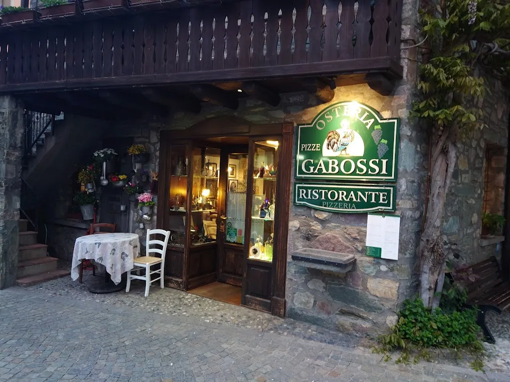Osteria Gabossi restaurant in Darfo Boario Terme