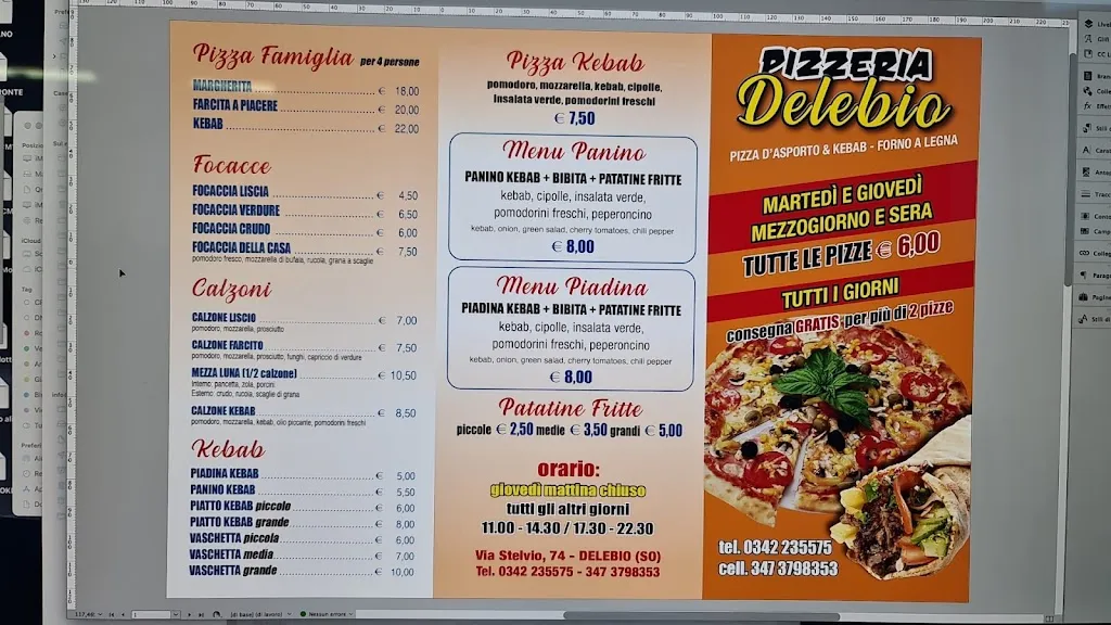 Menu_Pizzeria Delebio_Delebio_image_4