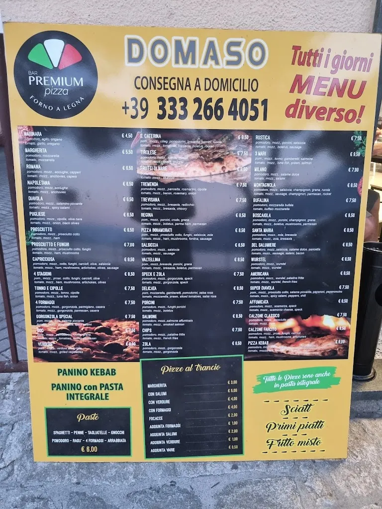 Menu_Premium Pizza Domaso_Domaso_image_2