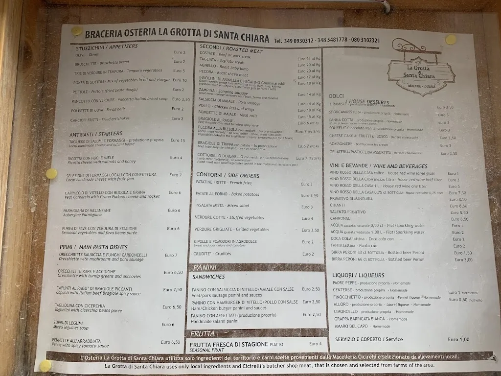 Menu_Osteria Santa Chiara_Altamura_image_2