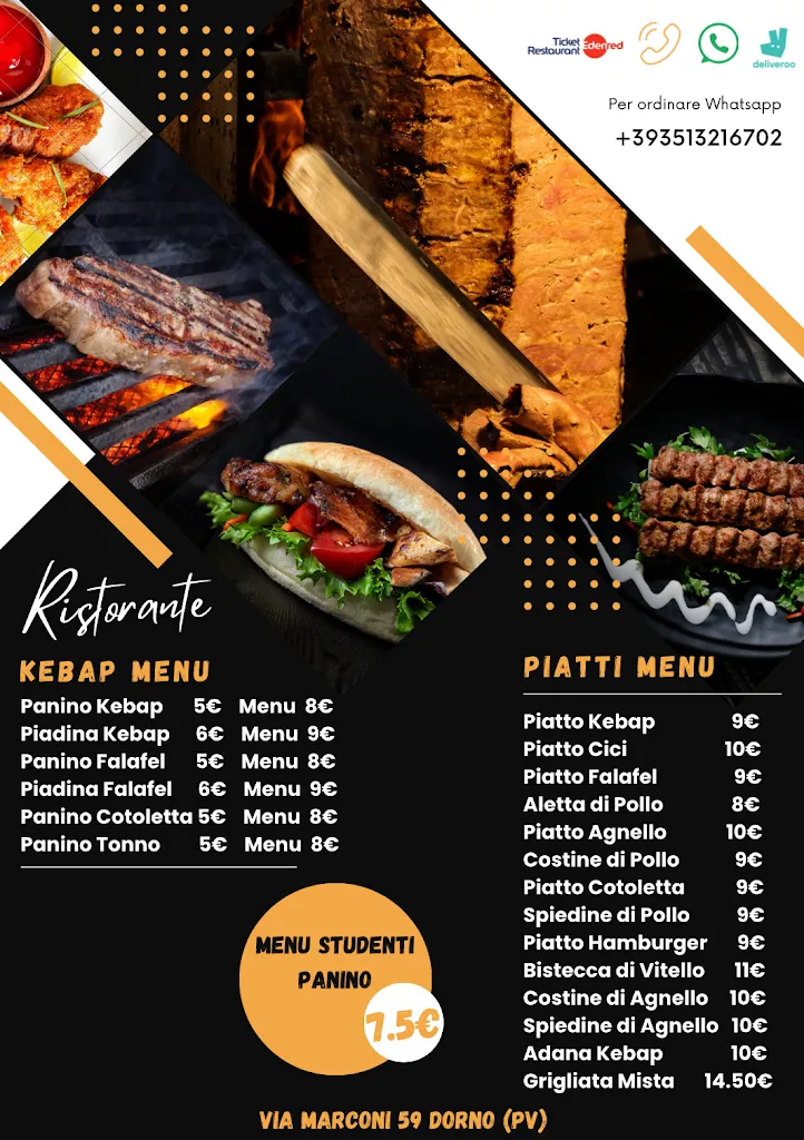 Menu_Turkish Kebap & Grill House Dorno_Dorno_image_1